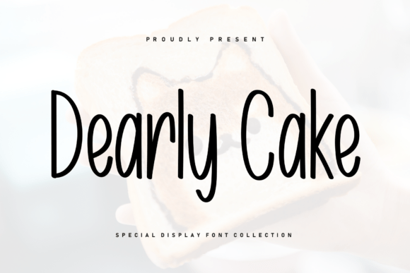 Dearly Cake Font - Featured Image