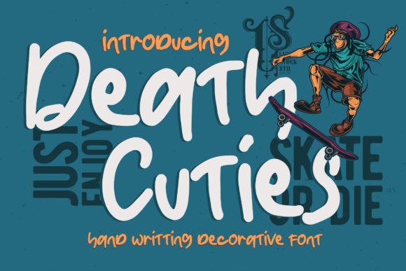 Death Cuties Font - Featured Image