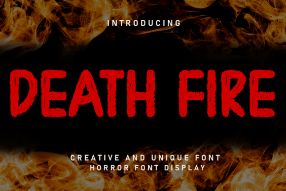 Death Fire Font - Featured Image