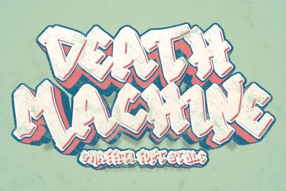 Death Machine Font - Featured Image