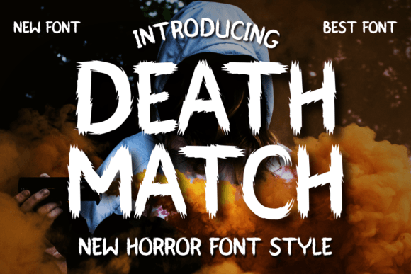 Death Match Font - Featured Image