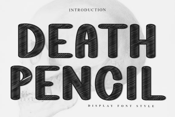 Death Pencil Font - Featured Image