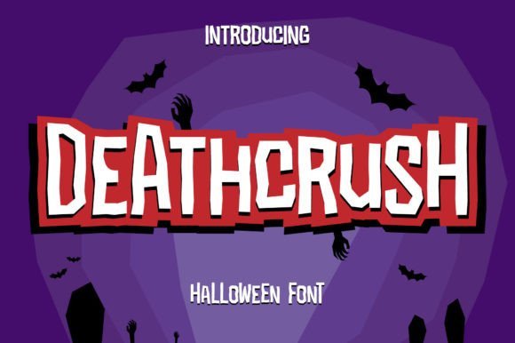 Deathcrush Font - Featured Image
