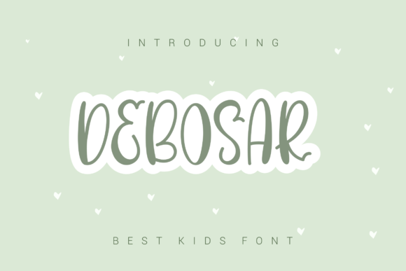 Debosar Font - Featured Image