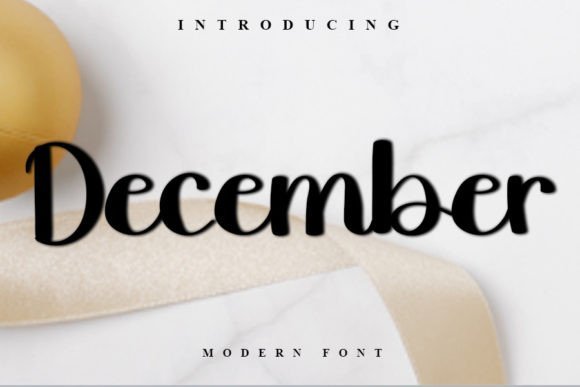 December Font - Featured Image
