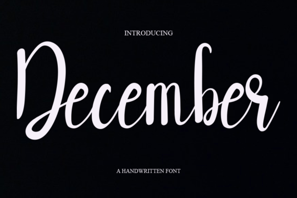 December Font - Featured Image