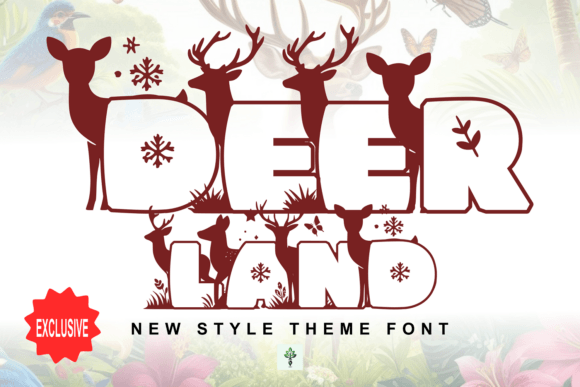 Deer Land Font - Featured Image