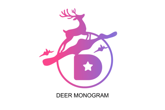 Deer Monogram Font - Featured Image