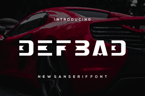 Defbad Font - Featured Image