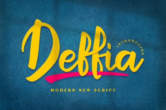 Deffia Font - Featured Image