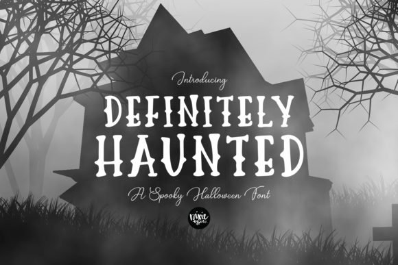 Definitely Haunted Font - Featured Image