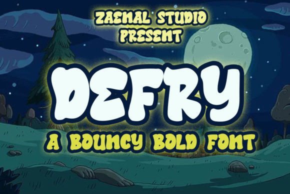 Defry Font - Featured Image