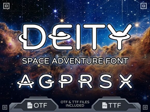 Deity Font - Featured Image