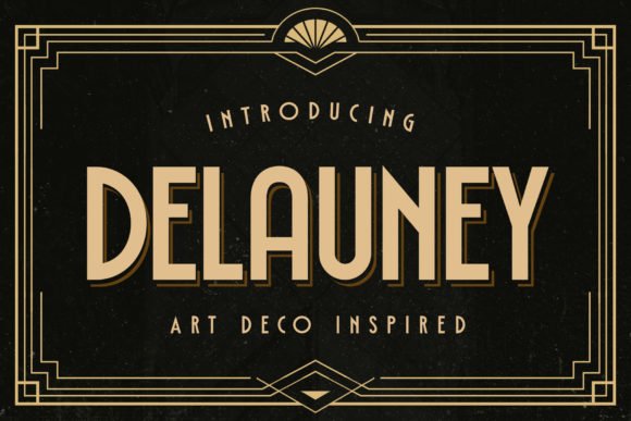 Delauney Font - Featured Image