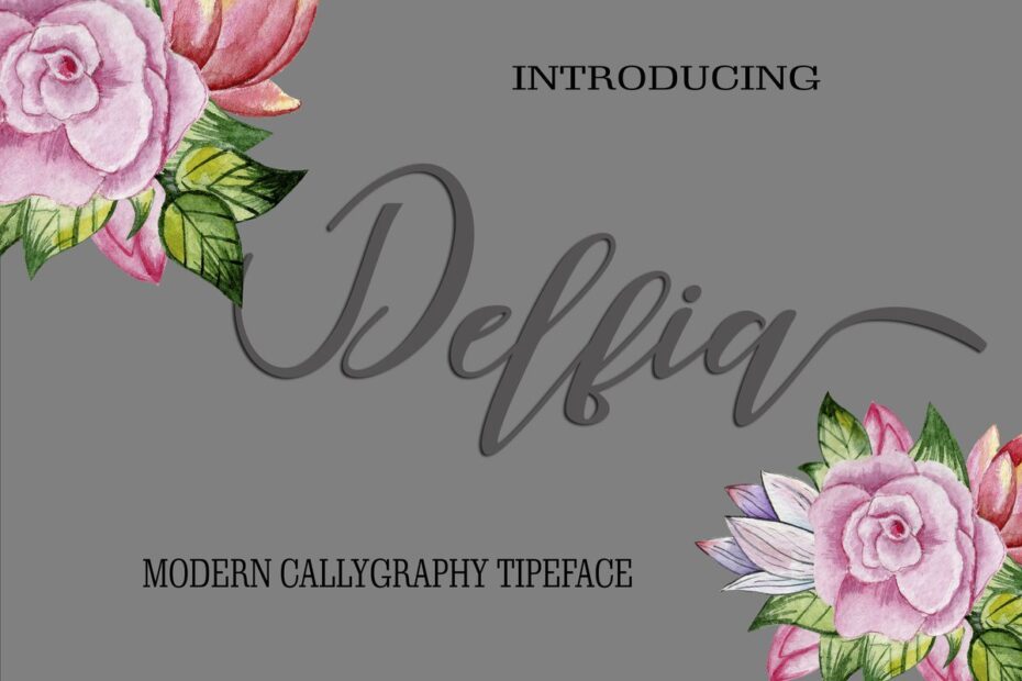 Delfia Font - Featured Image