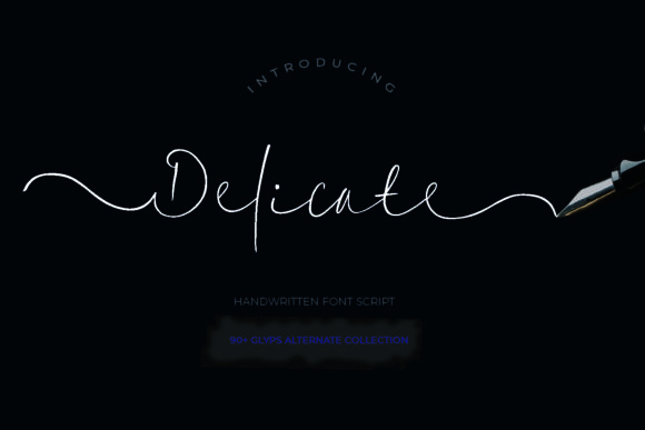 Delicate Font - Featured Image