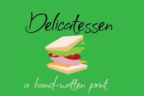 Delicatessen Font - Featured Image