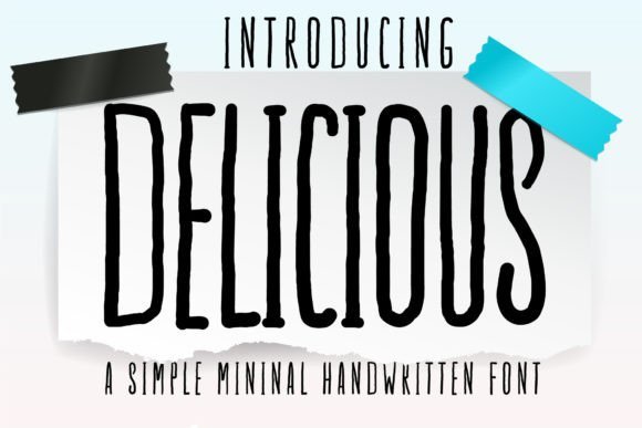 Delicious Font - Featured Image
