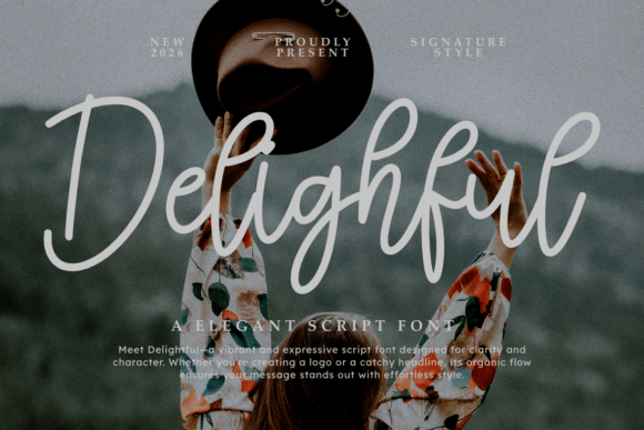 Delighful Font - Featured Image