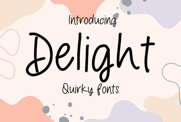 Delight Font - Featured Image