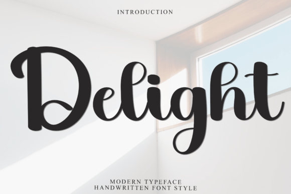 Delight Font - Featured Image