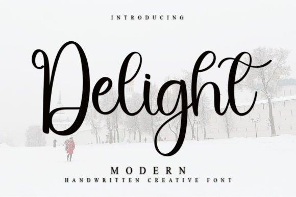 Delight Font - Featured Image
