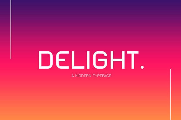 Delight Font - Featured Image
