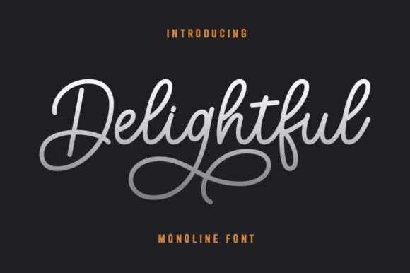 Delightful Font - Featured Image