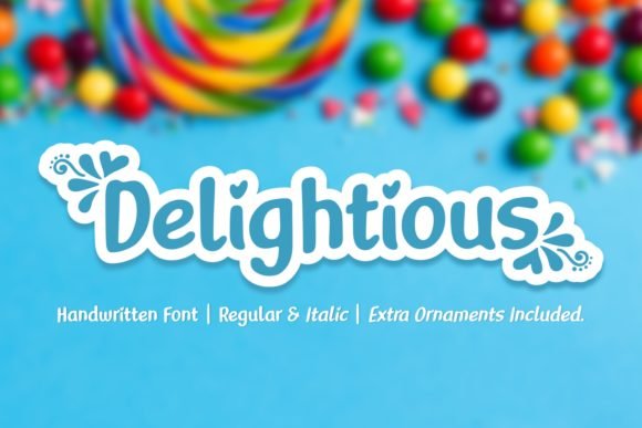 Delightious Font - Featured Image