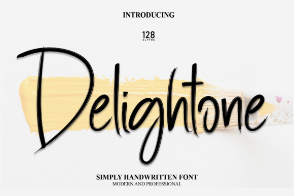 Delightone Font - Featured Image