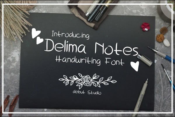 Delima Font - Featured Image