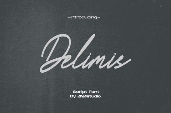 Delimis Font - Featured Image