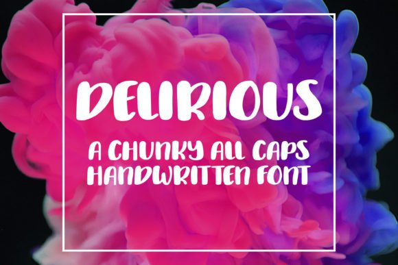 Delirious Font - Featured Image