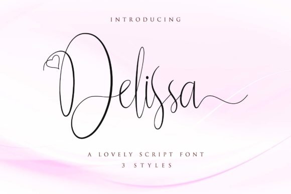 Delissa Script Font - Featured Image