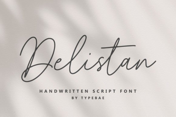Delistan Font - Featured Image