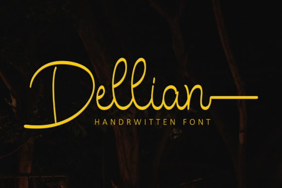 Dellian Font - Featured Image