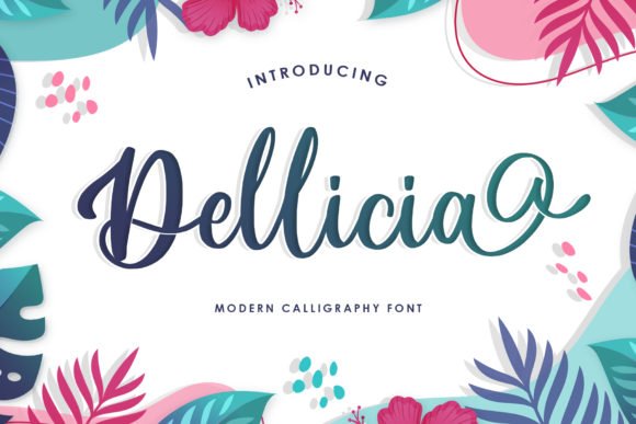 Dellicia Font - Featured Image