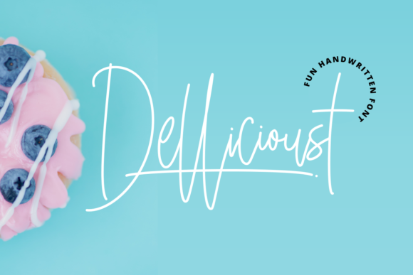 Dellicioust Font - Featured Image