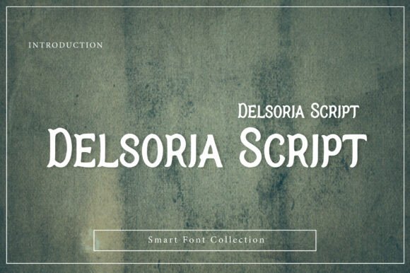 Delsoria Script Font - Featured Image