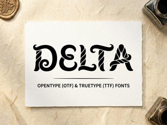 Delta Font - Featured Image