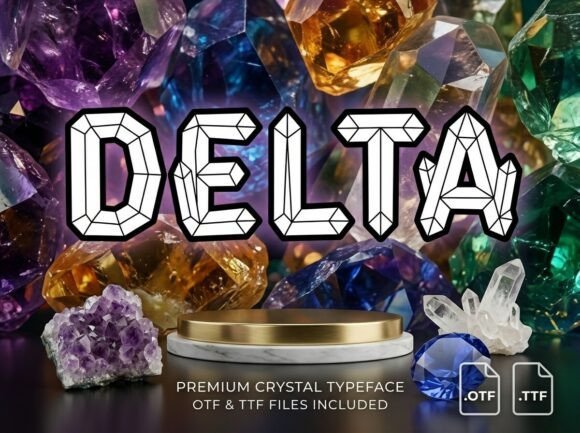 Delta Font - Featured Image