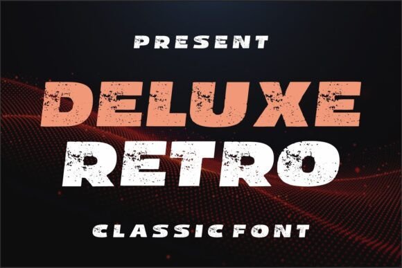 Deluxe Retro Font - Featured Image