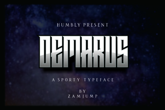 Demarus Font - Featured Image
