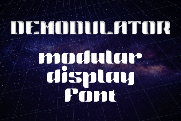 Demodulator Font - Featured Image