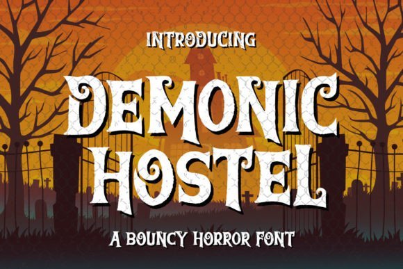 Demonic Hostel Font - Featured Image