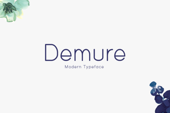 Demure Font - Featured Image