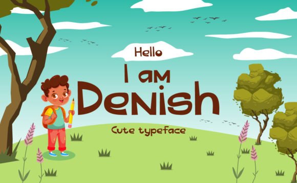 Denish Font - Featured Image