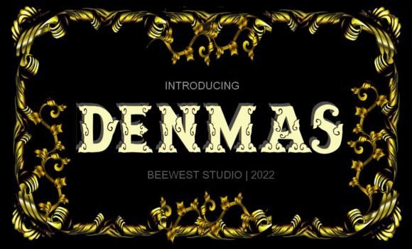Denmas Font - Featured Image