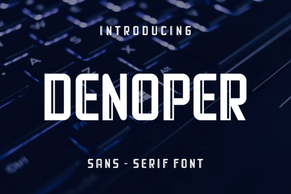 Denoper Font - Featured Image