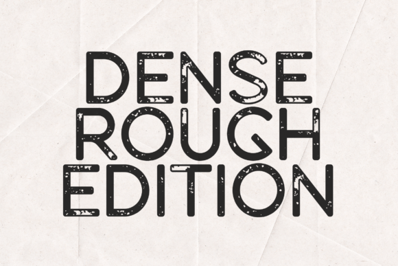Dense Font - Featured Image